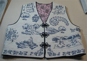 Quilted Toile Vest
