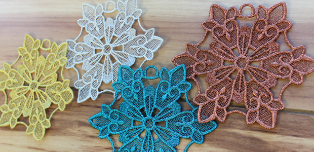 Embroidery with Metallic Thread