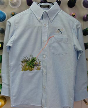 Hungry Frog Shirt Set