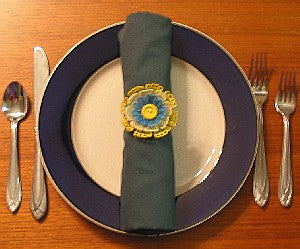 Layered Napkin Rings (Lace)