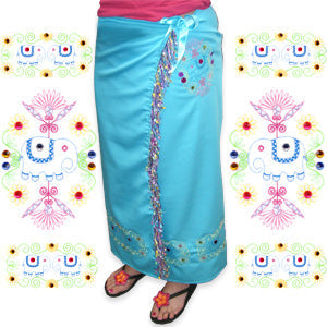 Stay-Put Sequined Sarong