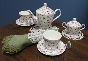 English Tea Set Doilies & Edges (Lace)