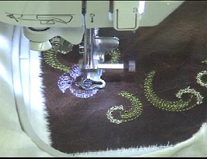 Fabrics 101: Embroidering on Leather