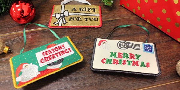 In-the-Hoop Gift Card Holders