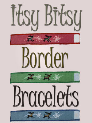 Embroidered Bracelets