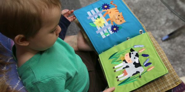 Embroidered Fabric Storybook