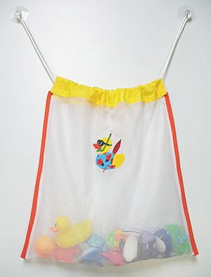 Embroidered Bathtub Toy Bag