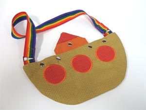 Embroidered Noah's Ark Bag
