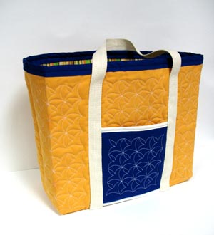 Quilted Sashiko Tote