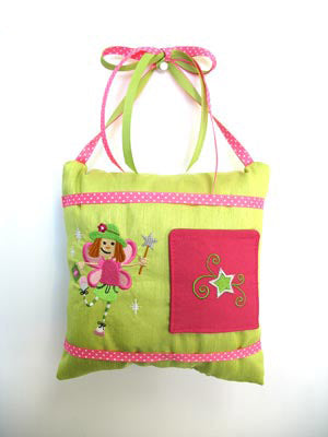 Embroidered Hanging Tooth Fairy Pillow