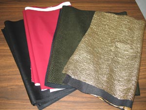 Fabrics 101: Embroidering on Faux Leather