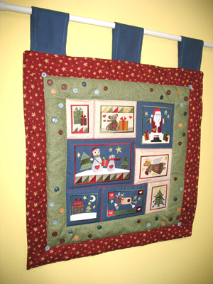 Quilted Christmas Wall Hanging