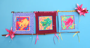 Applique Embroidery Wall Hanging