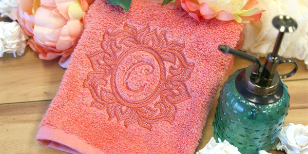 Combining Embroidery Designs with Embossed Backdrops