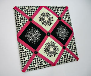 Embroidered Fabric Bulletin Board