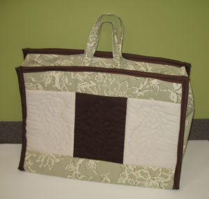 Embroidered Quilter's Caddy