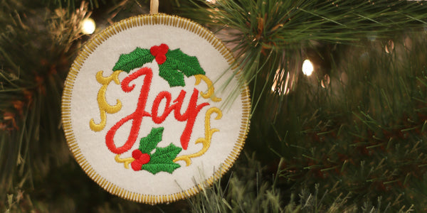 Christmas Ornaments, In-the-Hoop