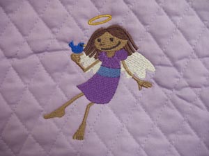 Fabrics 101: Embroidering on Pre-quilted Fabric