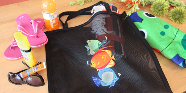 Nylon Screen Tote Bag