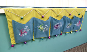 Merry Pocket Mantel Scarf