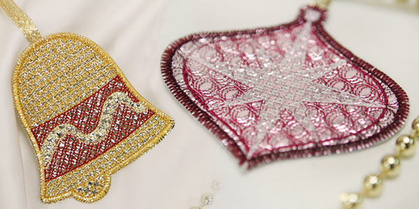 Mylar Ornaments, In-the-Hoop