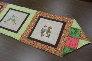 Rudolph's Run Table Runner