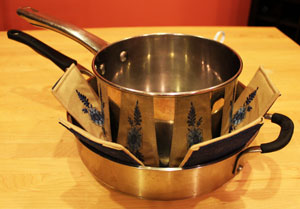 2-in-1 Embroidered Pot Protector