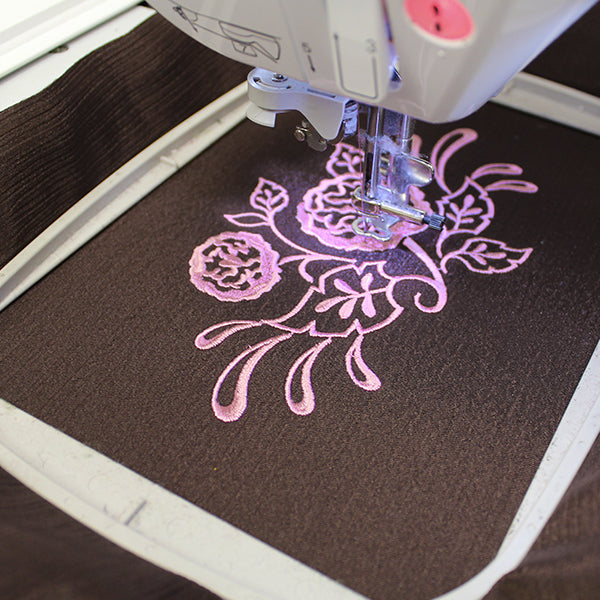 Fabrics 101: Embroidering on Charmeuse