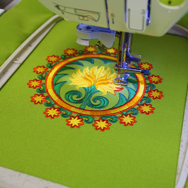 Fabrics 101: Embroidering on Outdoor Fabrics