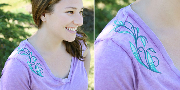 Tips & Tricks for Embroidering on Shirt Shoulders