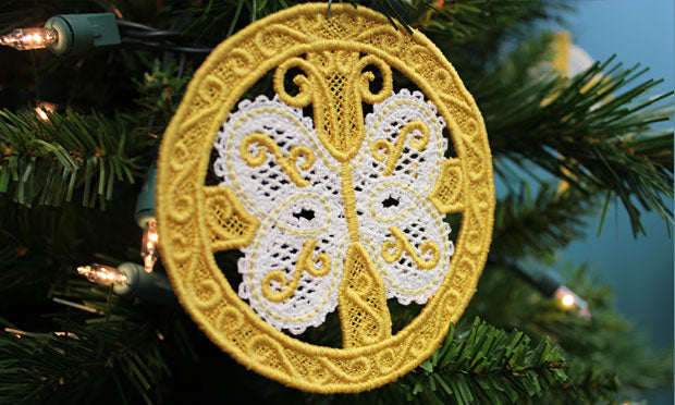 Ornaments (Battenburg Lace)