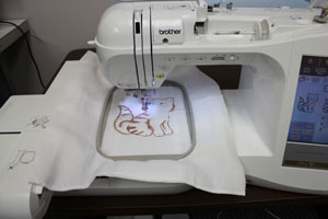 Fabrics 101: Embroidering on Cloth Diapers