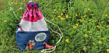 Giddy-Up Drawstring Bag