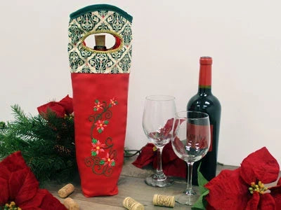 Quilted Wine Bag