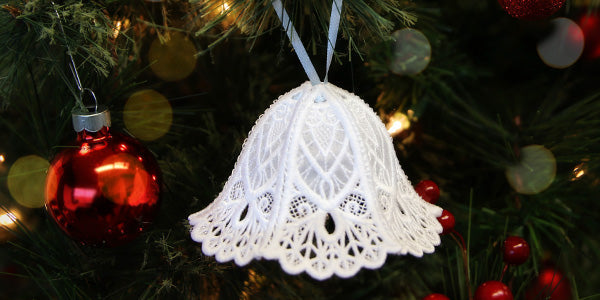 3D Lace & Organza Bell