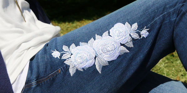 Embroidering on Seams