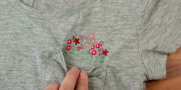 Embroidering Pocket Peekers