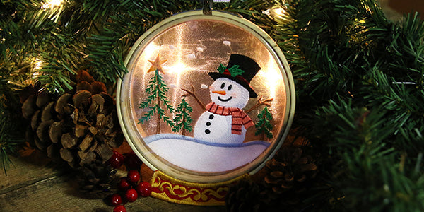 How to Assemble a 3D Snowglobe Ornament