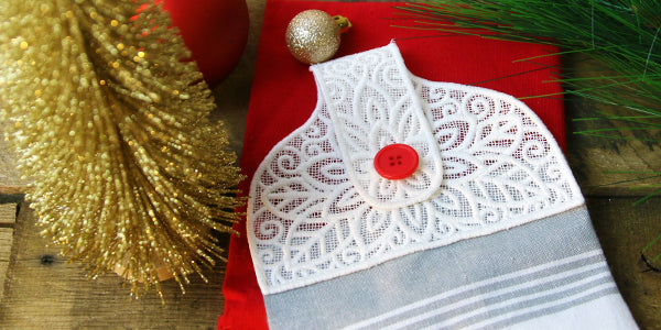 Lace Towel Topper