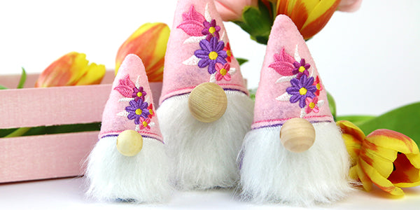 Garden Gnome Stuffie (In-the-Hoop)