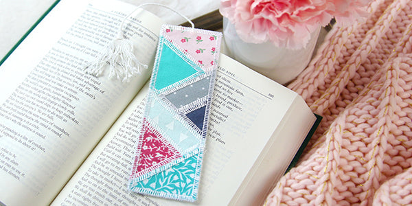 Patchwork Bookmark (In-the-Hoop)