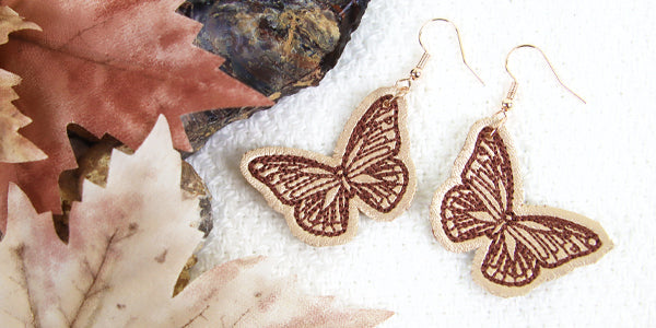 Leather Earrings (In-the-Hoop)