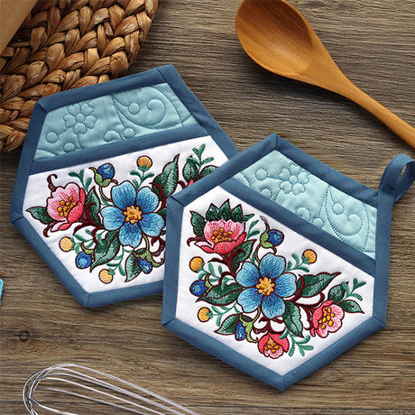 Hexagon Pocket Potholder