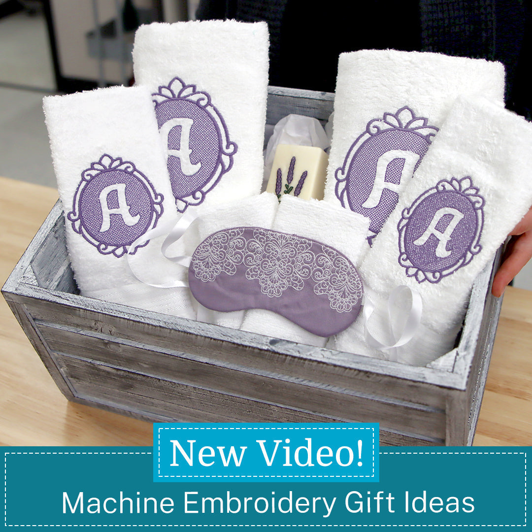 Machine Embroidery Gift Ideas