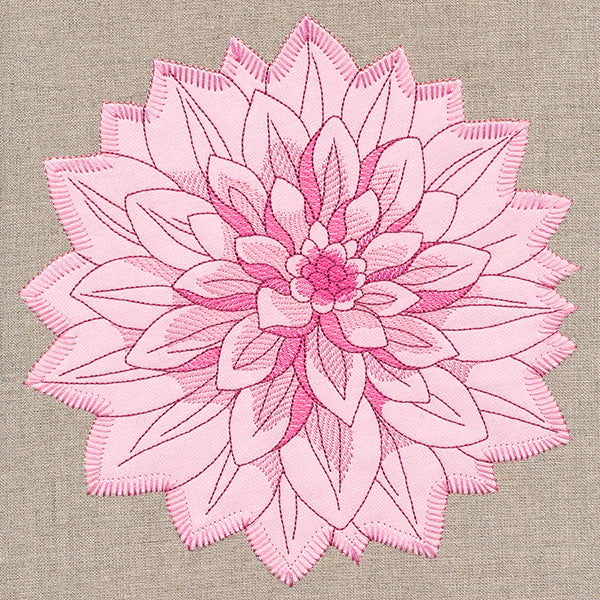 Embroidering Heirloom Applique