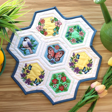 Hexagon Quilting