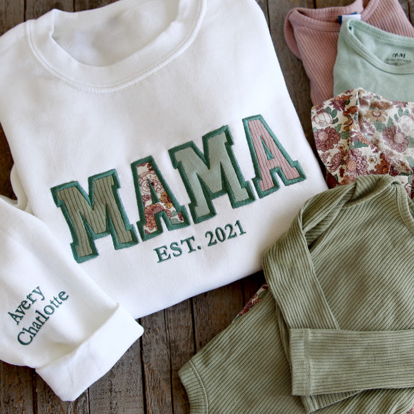 Cherished Letters - Mama (Applique) – Embroidery Library