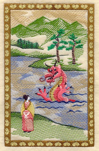 Korean Scroll Art 1