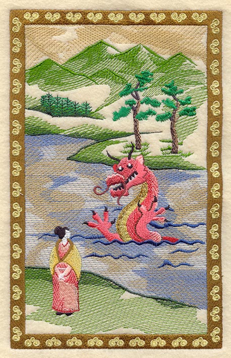 Korean Scroll Art 1