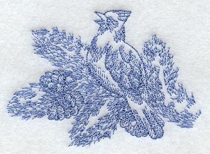 Fourth Day of Christmas (Toile)